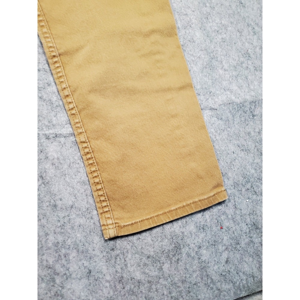 Levis 513 Jeans Mens 32x30* Brown Slim Straight Denim Stretch Pants Casual - Picture 6 of 16
